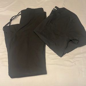 Black M Scrub Set